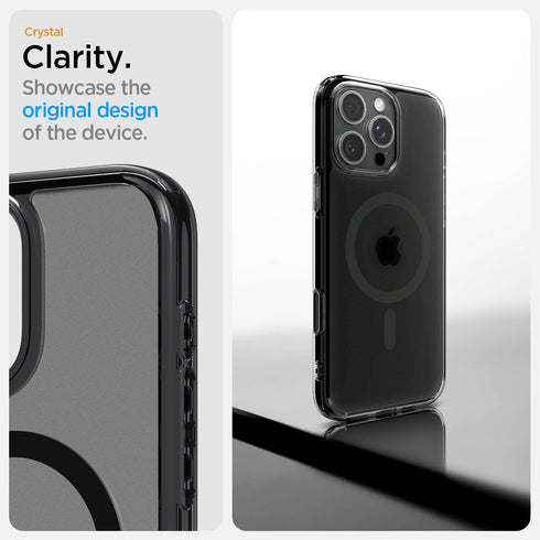 כיסוי לסדרת iPhone 16 מבית Spigen Ultra Hybrid T (MagFit + שליטה במצלמה)